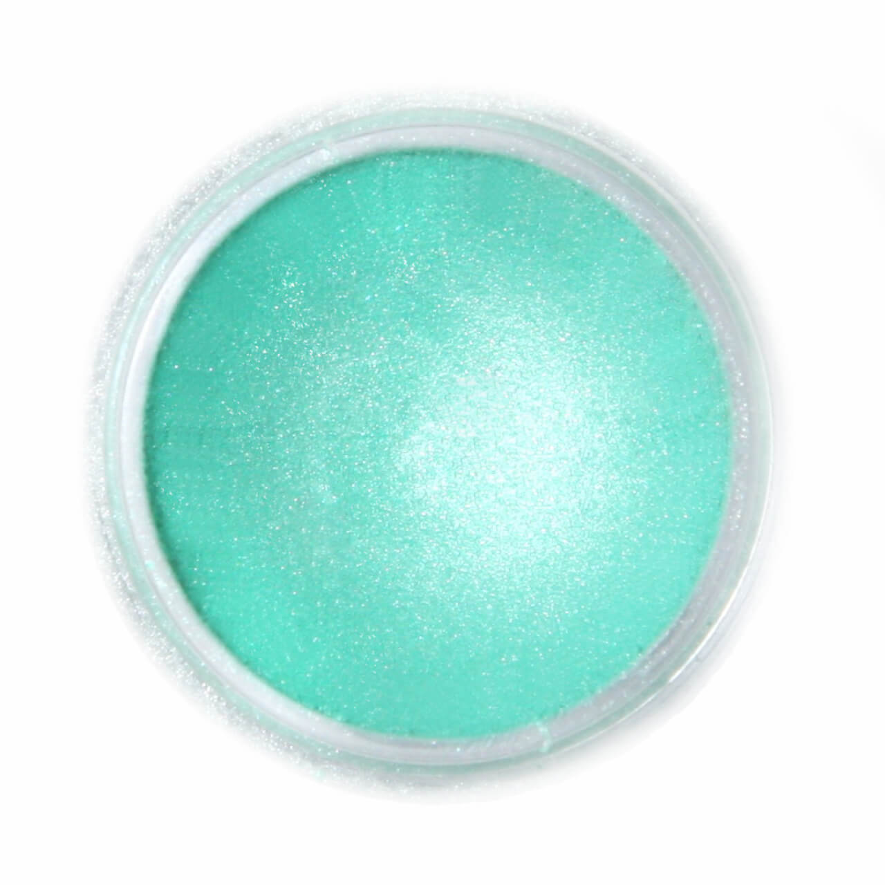 FRACTAL - Shimmering Ételdekorációs Selyempor - Zöld Sarkifény ( Aurora Green ) - 2g
