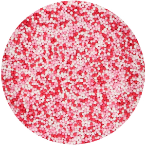 FunCakes Nonpareilles mix - piros, fehér, rózsaszín - 80g