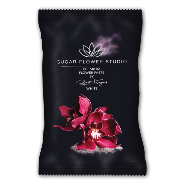Sugar Flower Studio Premium Cukorvirág Massza - Fehér Eper ízű 250g