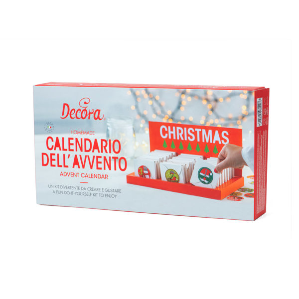 Decora- Adventi naptár csoki készítő szett 75 részes