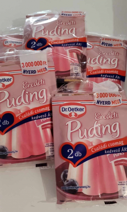 Dr.Oetker pudingpor 1+1 80g Puncs Gluténmentes