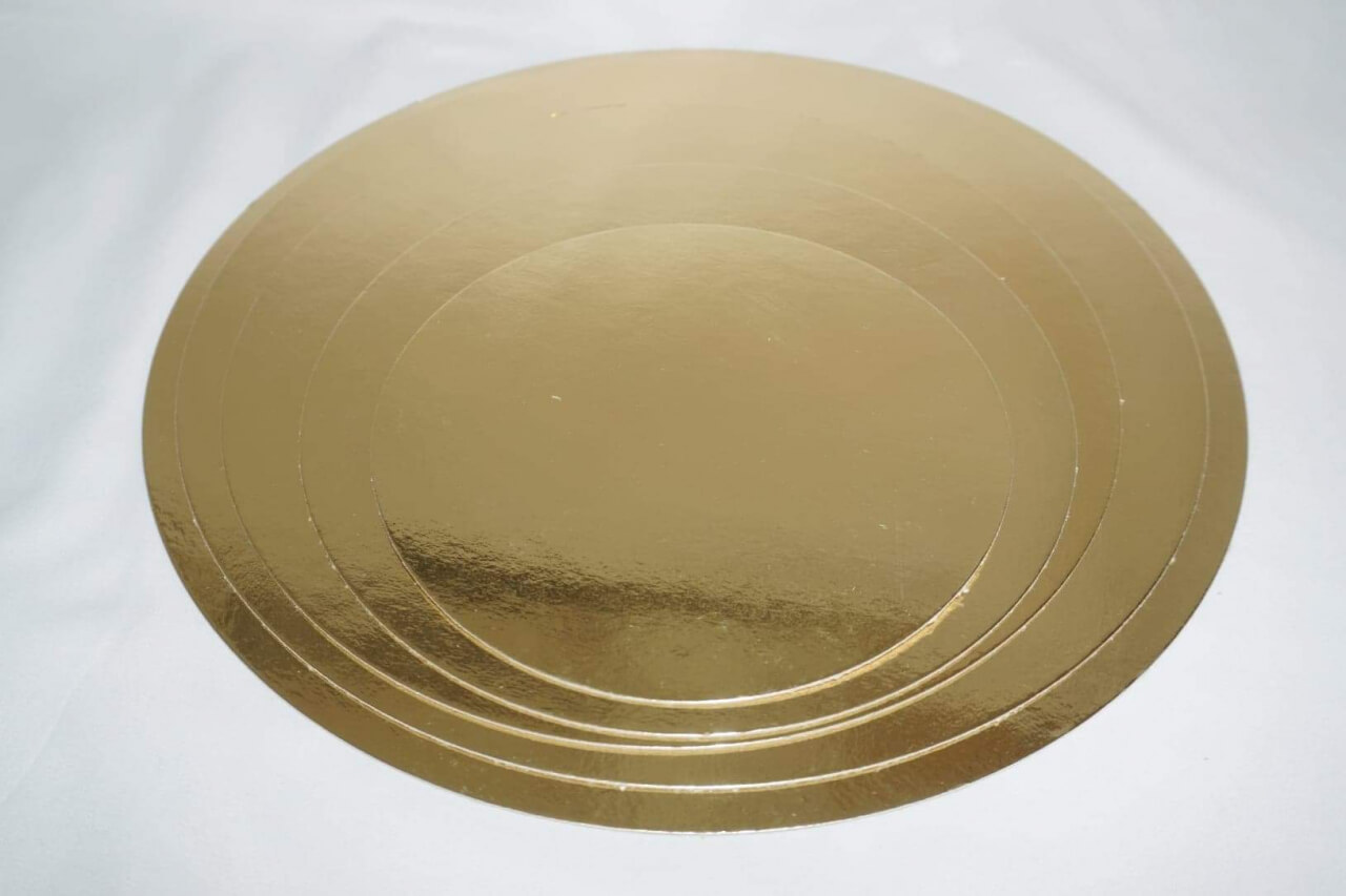 Arany Papírtálca - Vékony 24cm (ECO)