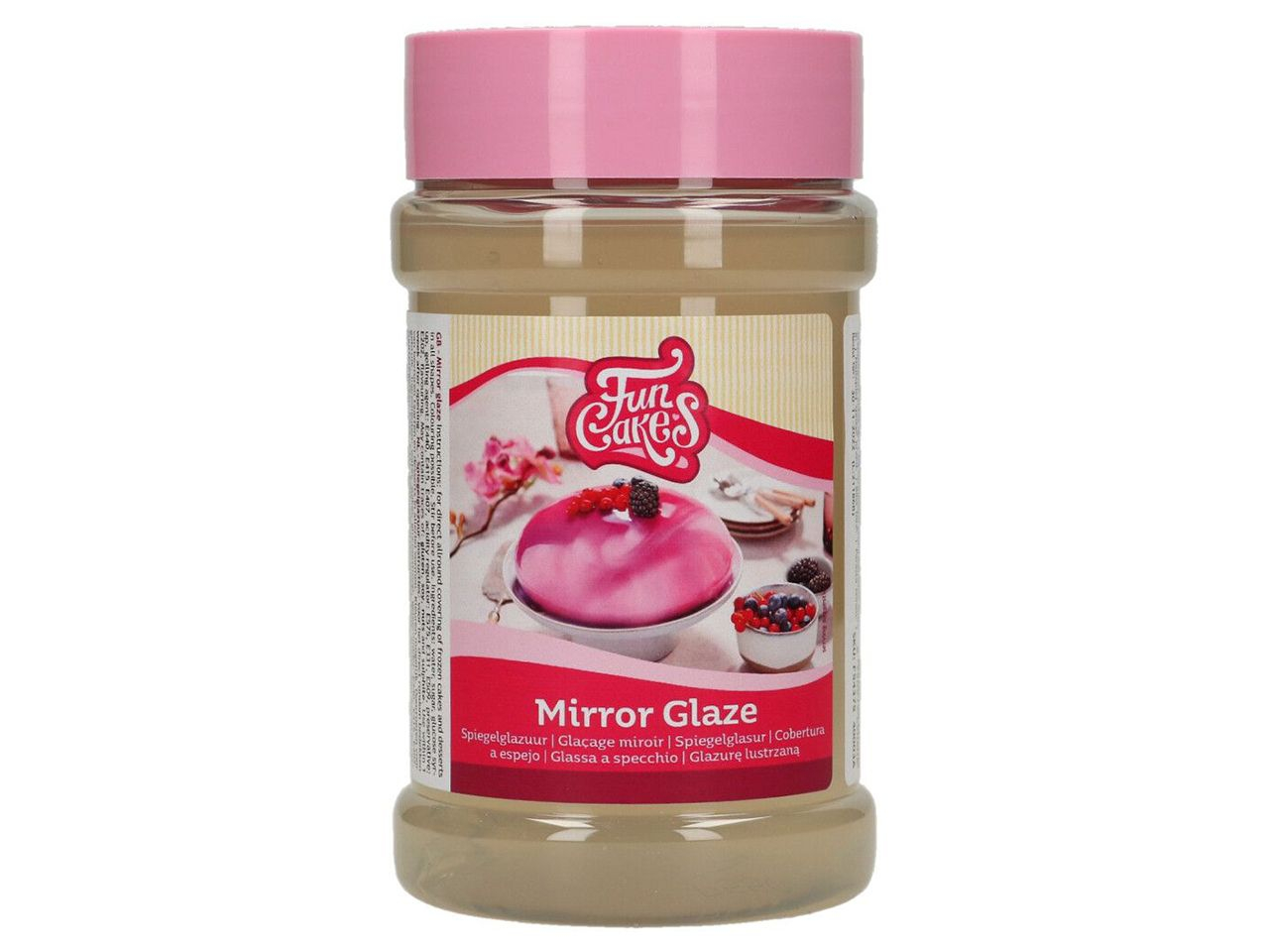 FunCakes Tükörglazúr - Színtelen, áttetsző - 325g