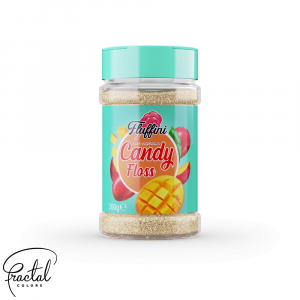 Fluffini Ízesített Vattacukor Alapanyag - Mangó - 300g