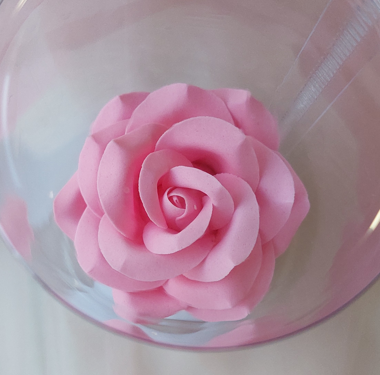 Cukorvirág - Rózsa - Baby pink 5-6cm