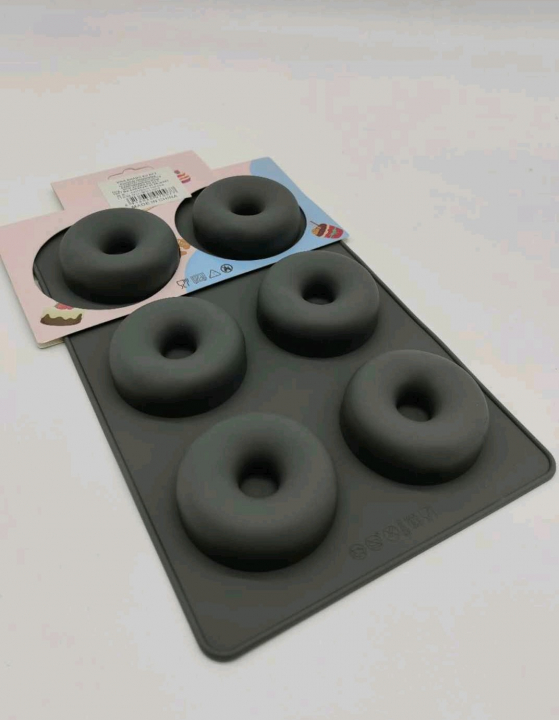 Szilikon sütőforma - Fánk 6db-os