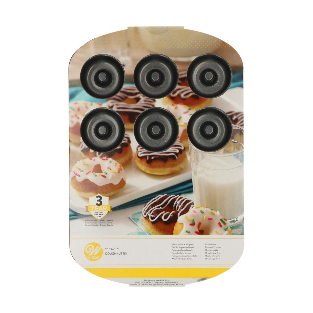 Wilton mini fánksütő forma 12  üreges