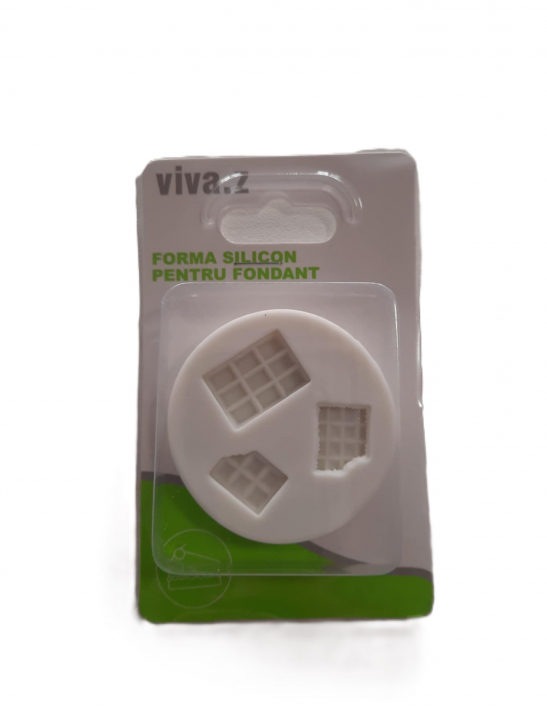 Szilikon fondant mintázó forma - Csokoládé