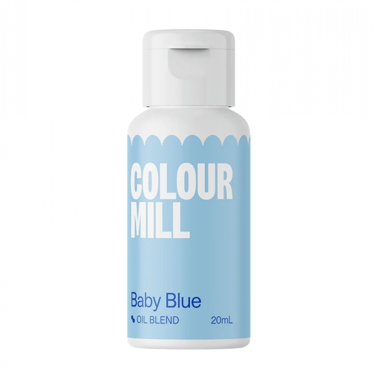 Colour Mill Olajbázisú Ételfesték -  Pasztell Babakék 20ml