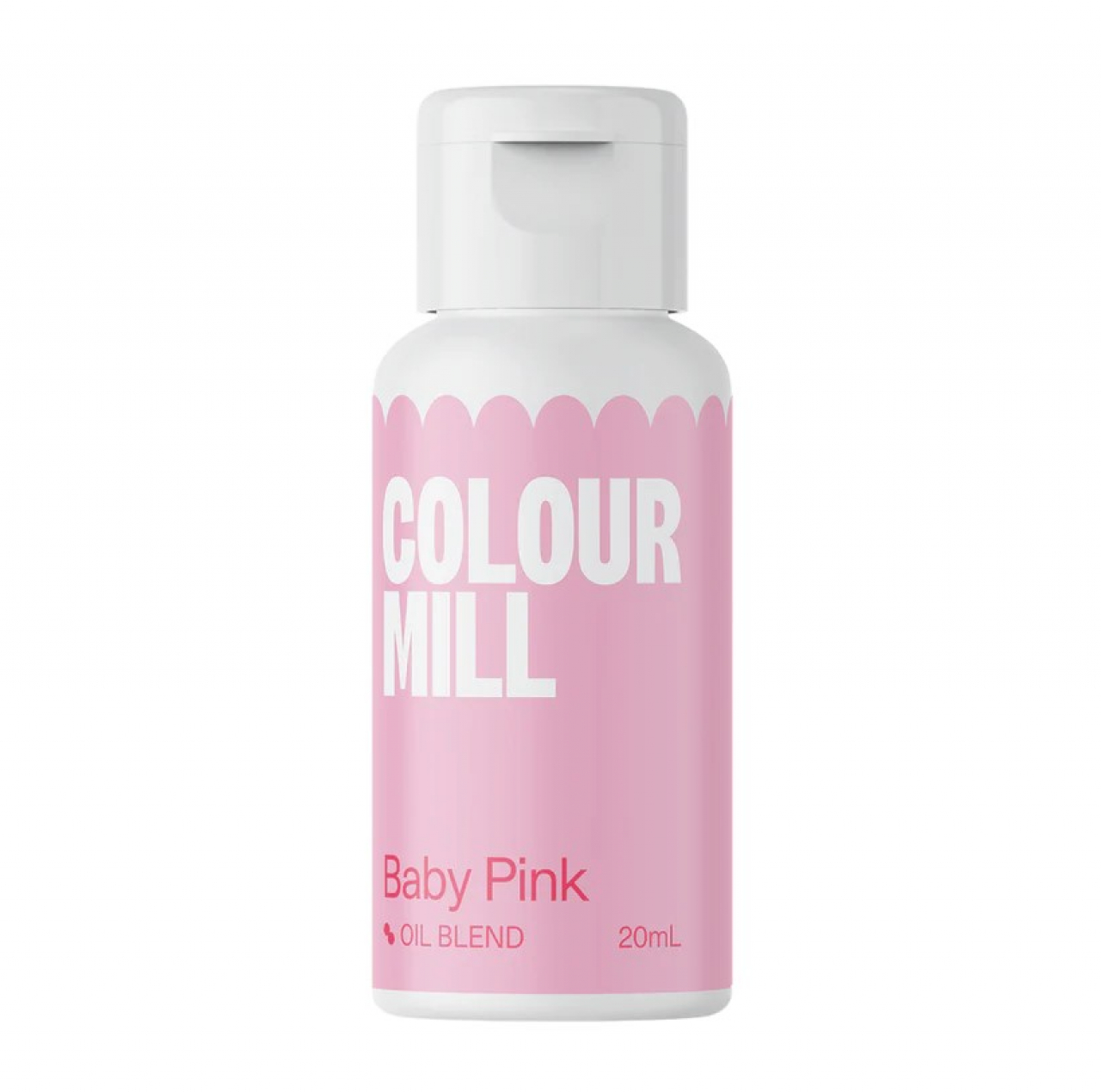 Colour Mill Olajbázisú Ételfesték -  Pasztell Babarózsaszín 20ml