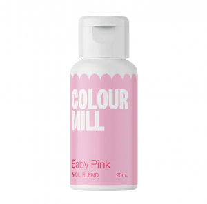 Colour Mill Olajbázisú Ételfesték -  Pasztell Babarózsaszín 20ml
