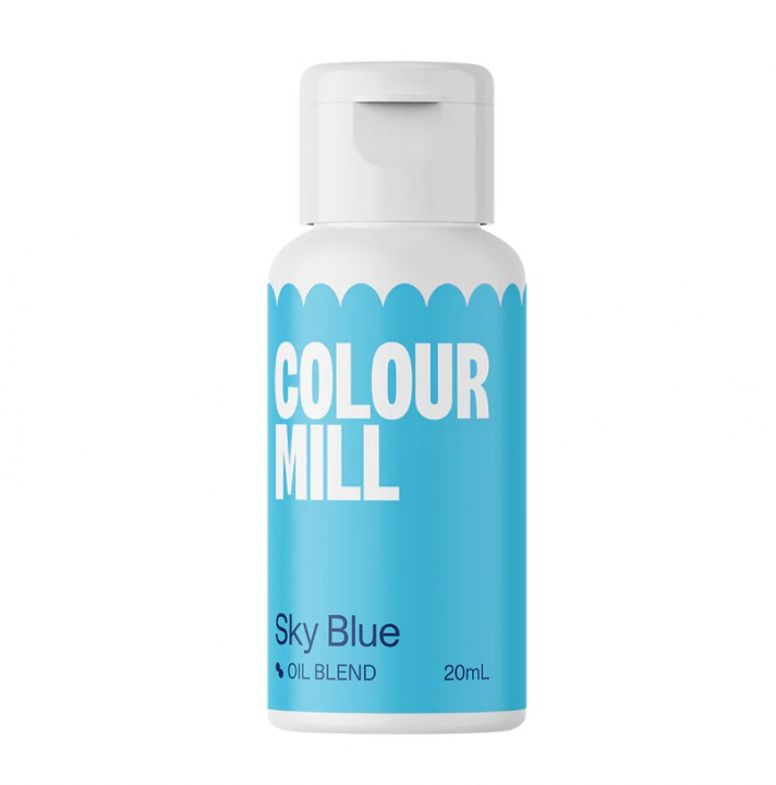 Colour Mill Olajbázisú Ételfesték -  Égkék 20ml