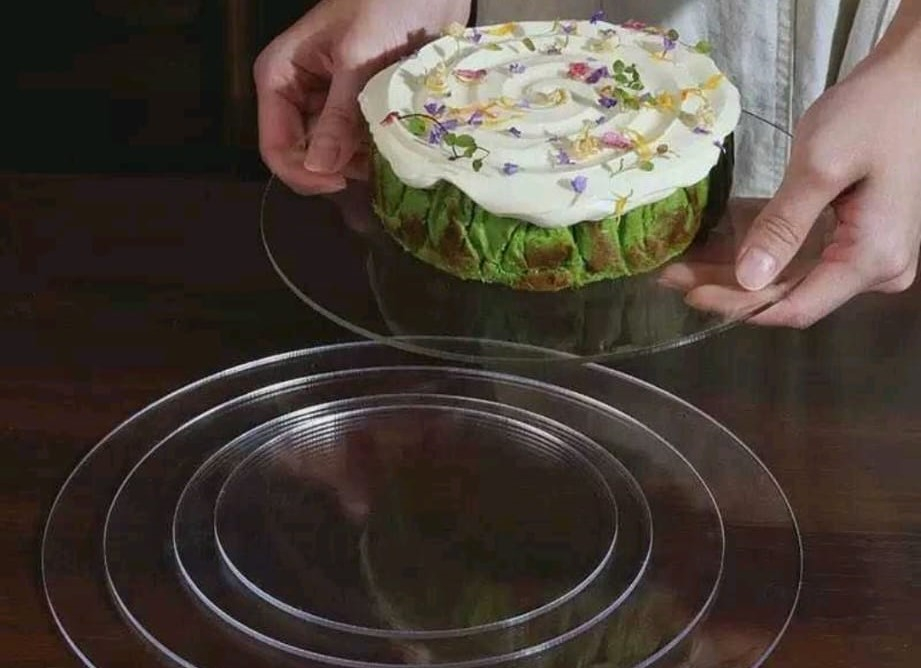 Tortaalátét akril 30cm