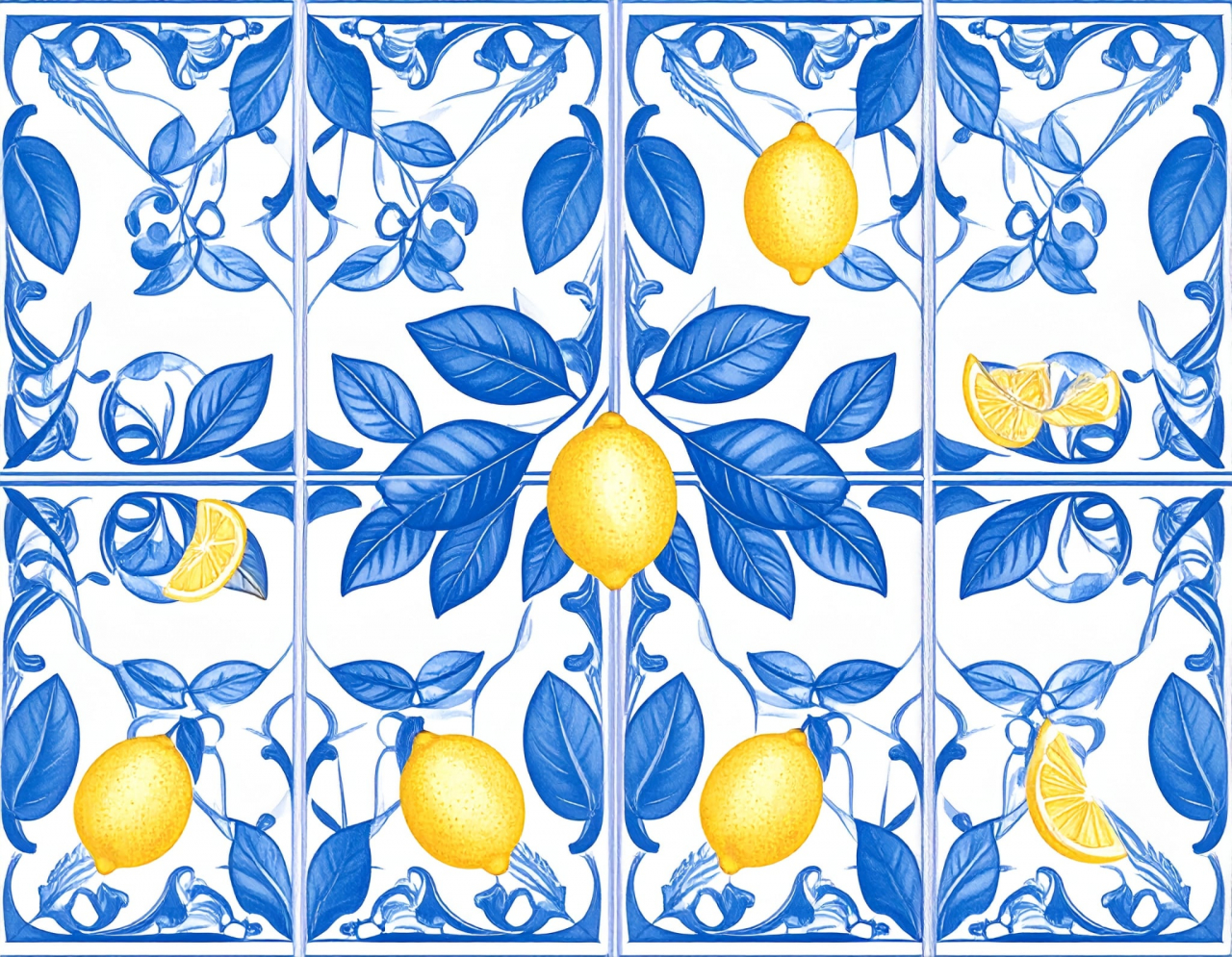 Cukorlap nyomtatás Amalfi designe 3