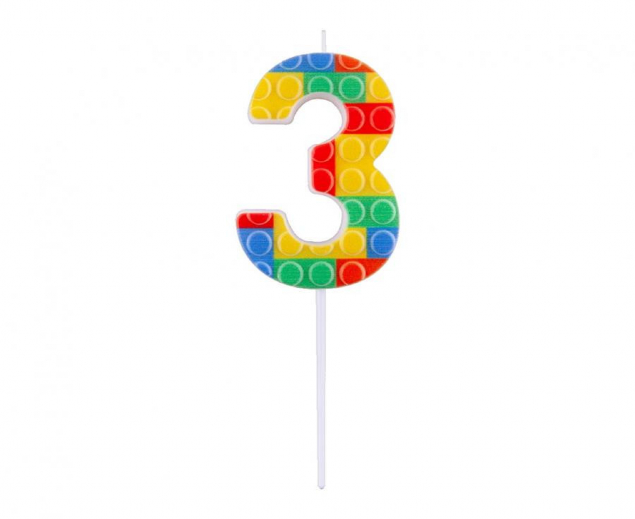Számgyertya, Tortagyertya - Lego - 3