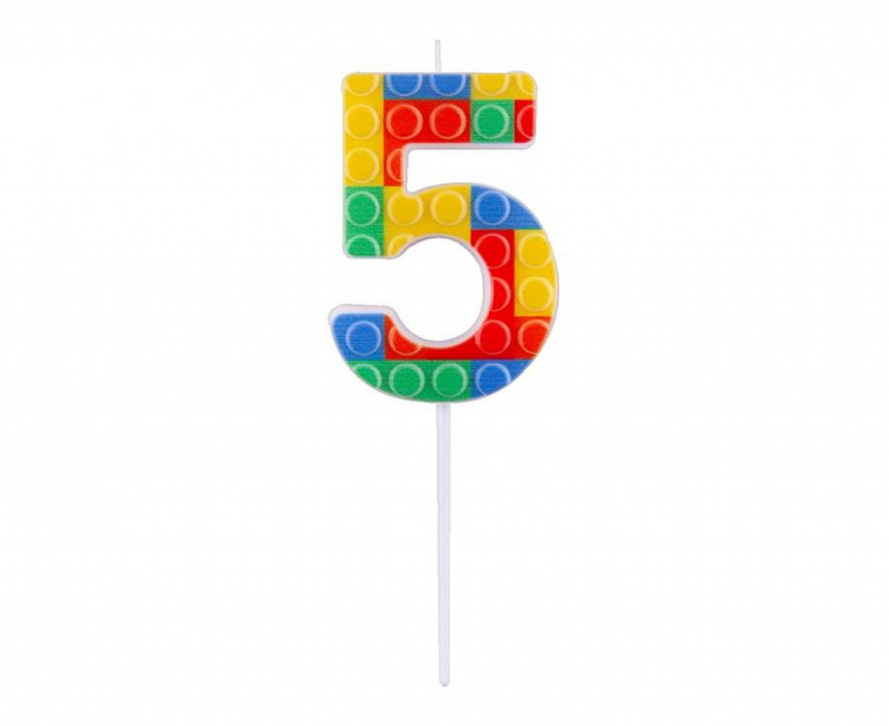Számgyertya, Tortagyertya - Lego - 5