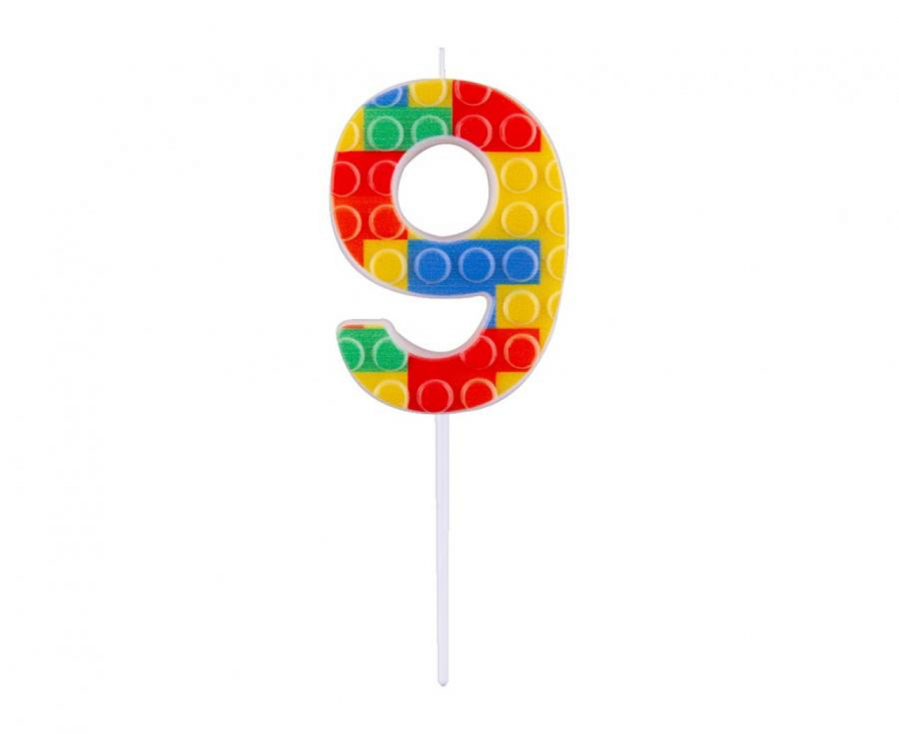Számgyertya, Tortagyertya - Lego - 9