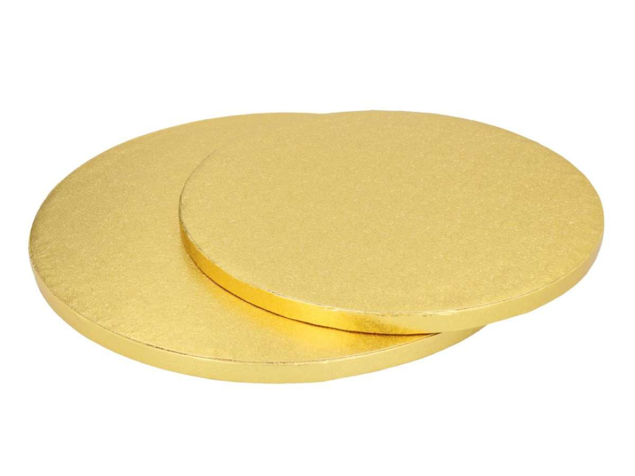 Tortadob arany csillogó 30cm 12mm vastag