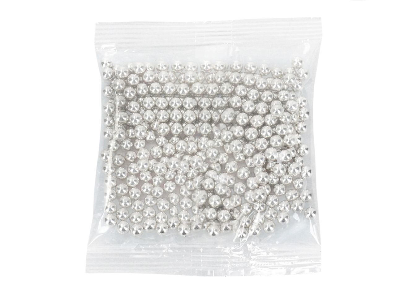 CM Cukorgyöngy - Ezüst 5mm 50g