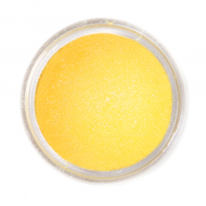 FRACTAL -Shimmering Ételdekorációs Selyempor - Napsárga ( Sunflower Yellow ) - 1,5G