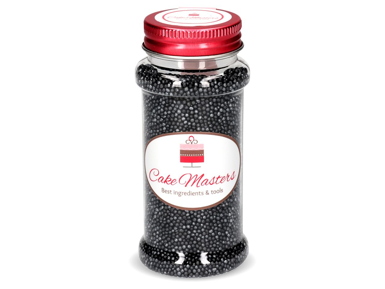 CM mini gyöngy nonpareils - Fekete 90g