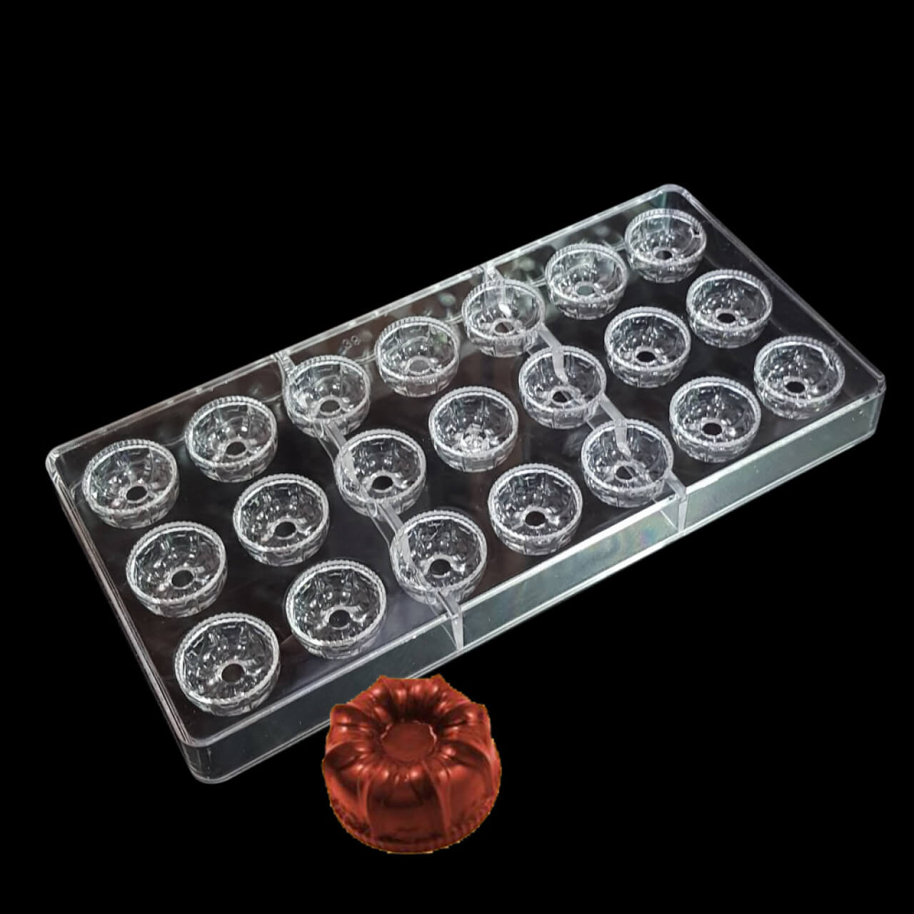 Polikarbonát bonbon forma – Kuglóf