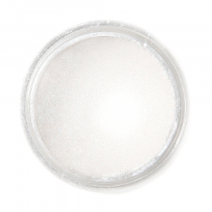 Fractal - Shimmering Ételdekorációs Selyempor  - Gyöngyház Fehér ( Pearl White)  - 3,5g