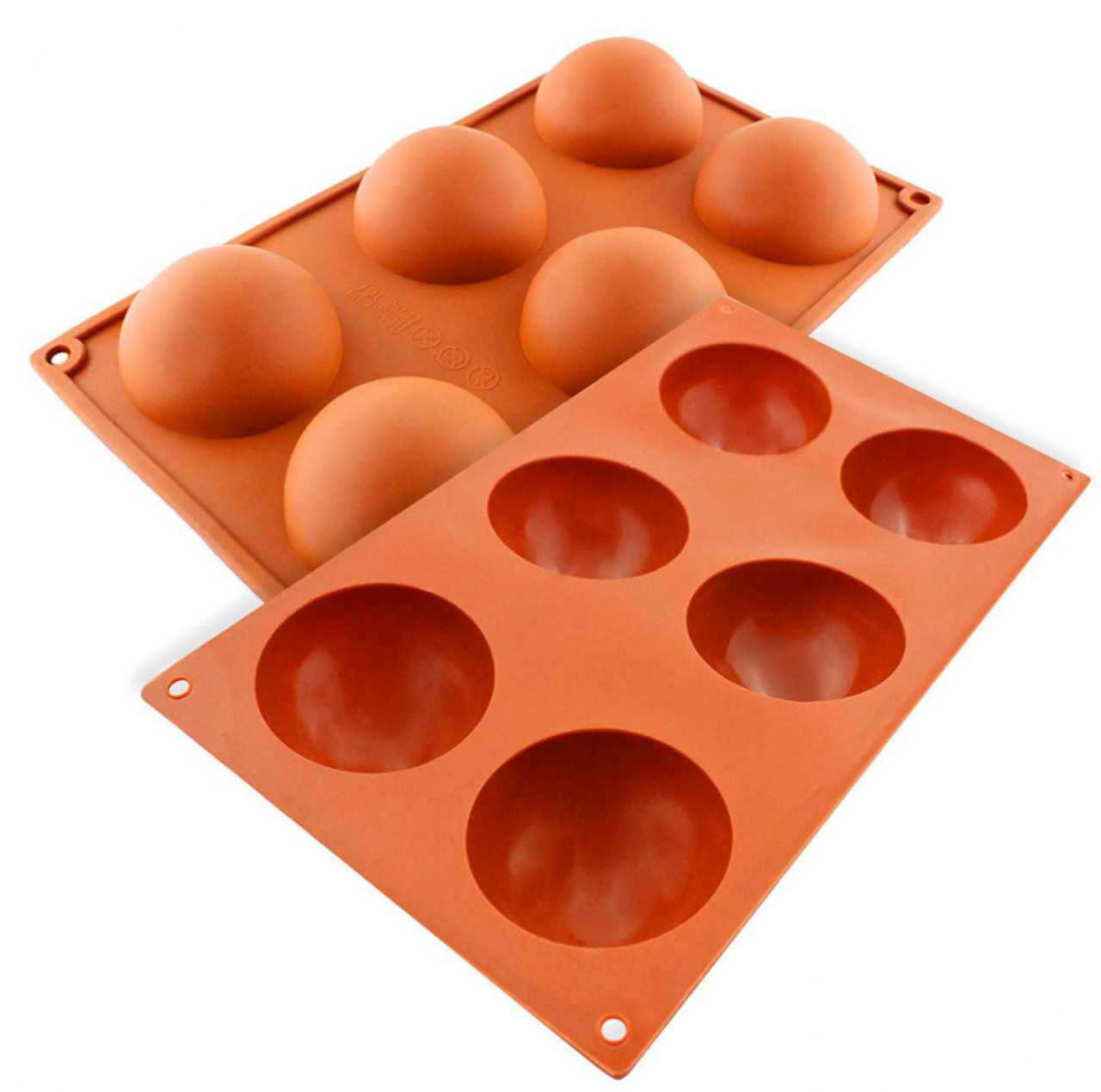6 Részes Szilikon Forma - Gömbök