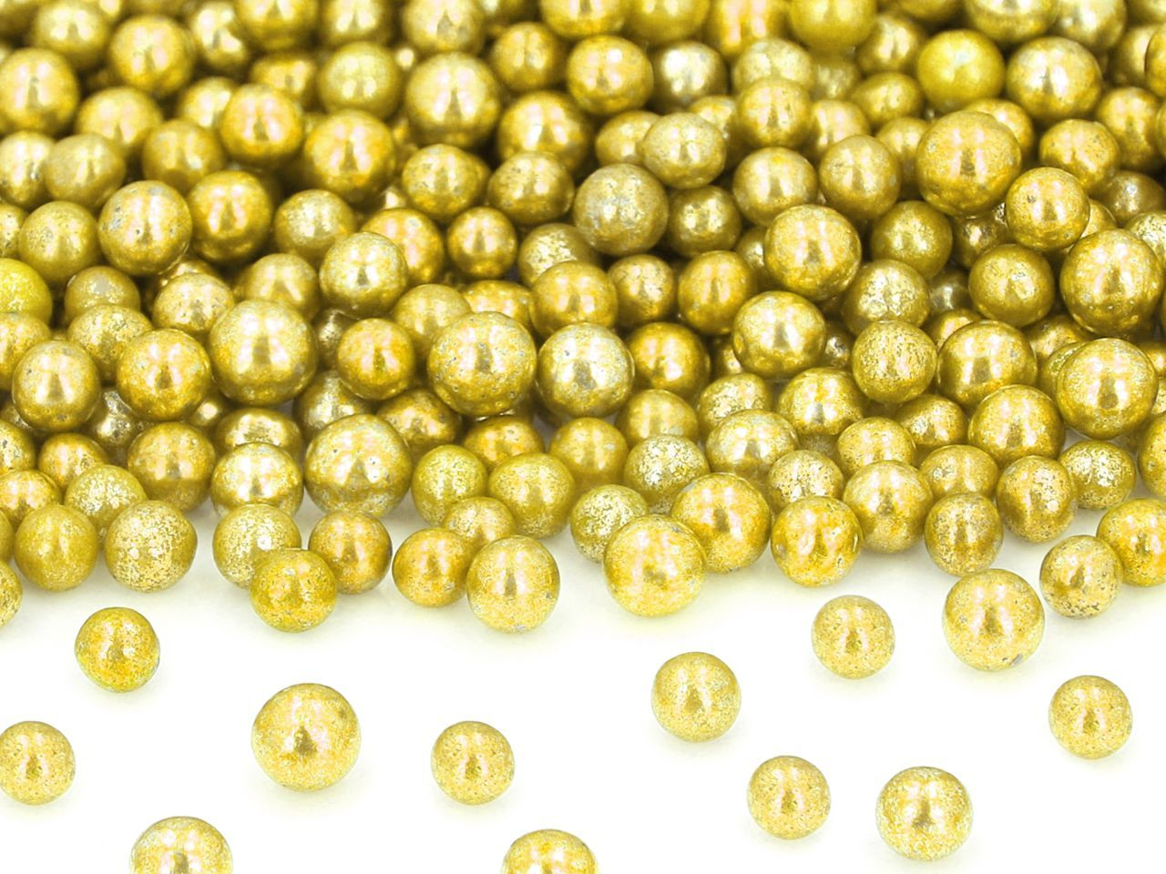 CM - Cukorgyöngy - Arany 5mm 50g