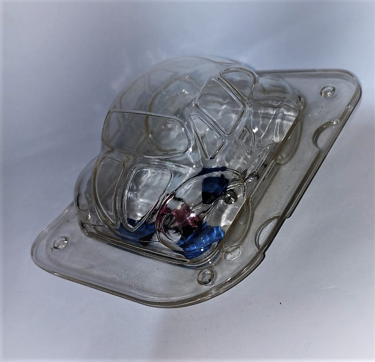 Polikarbonát 3D forma - Autó 10x7,5x5cm