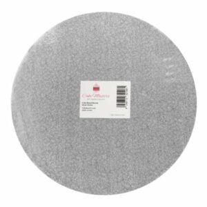 CM kerek tortadob – Ezüst 25cm