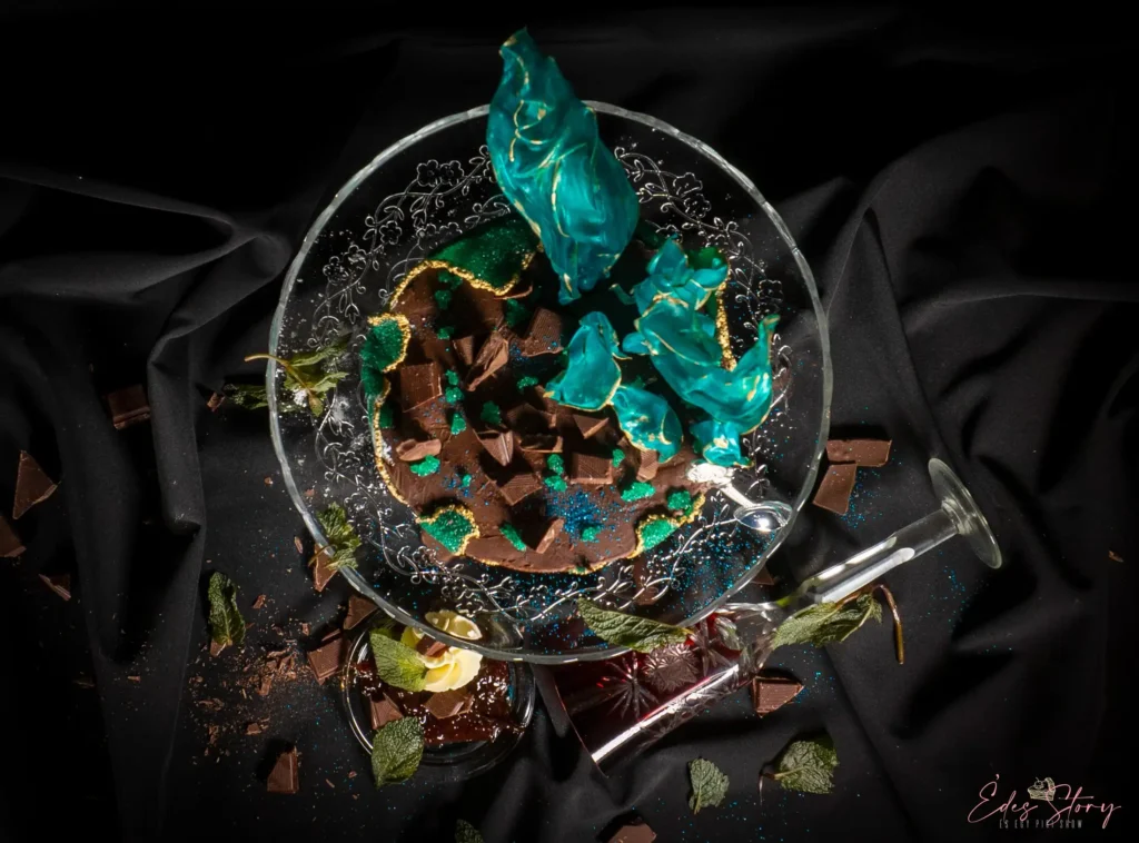 Mentás - Szilvás Csokoládétorta