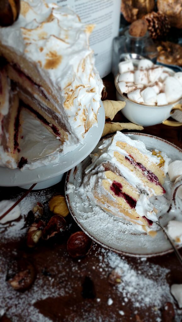 Gesztenyés Marshmallow Torta