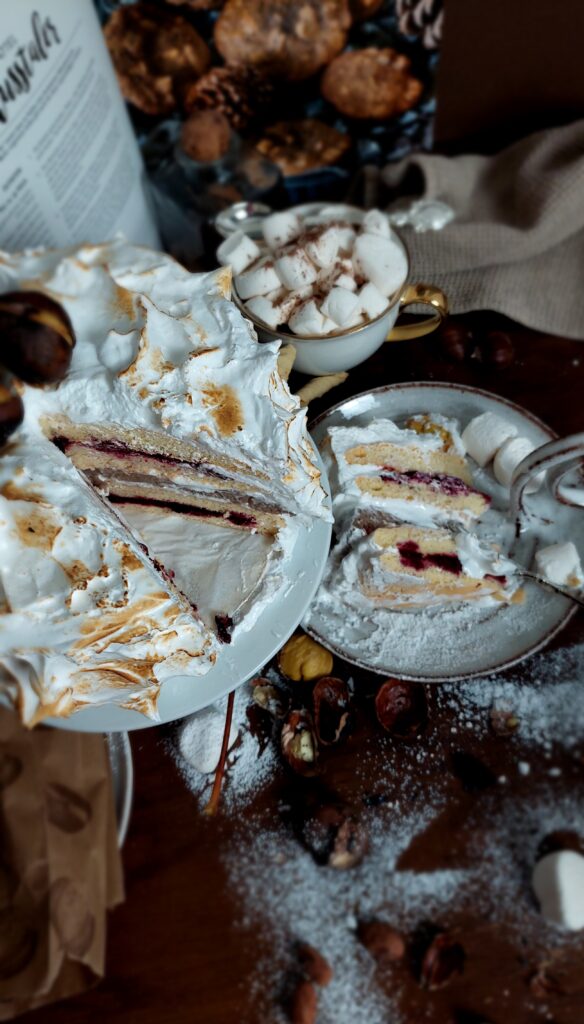 Gesztenyés Marshmallow Torta
