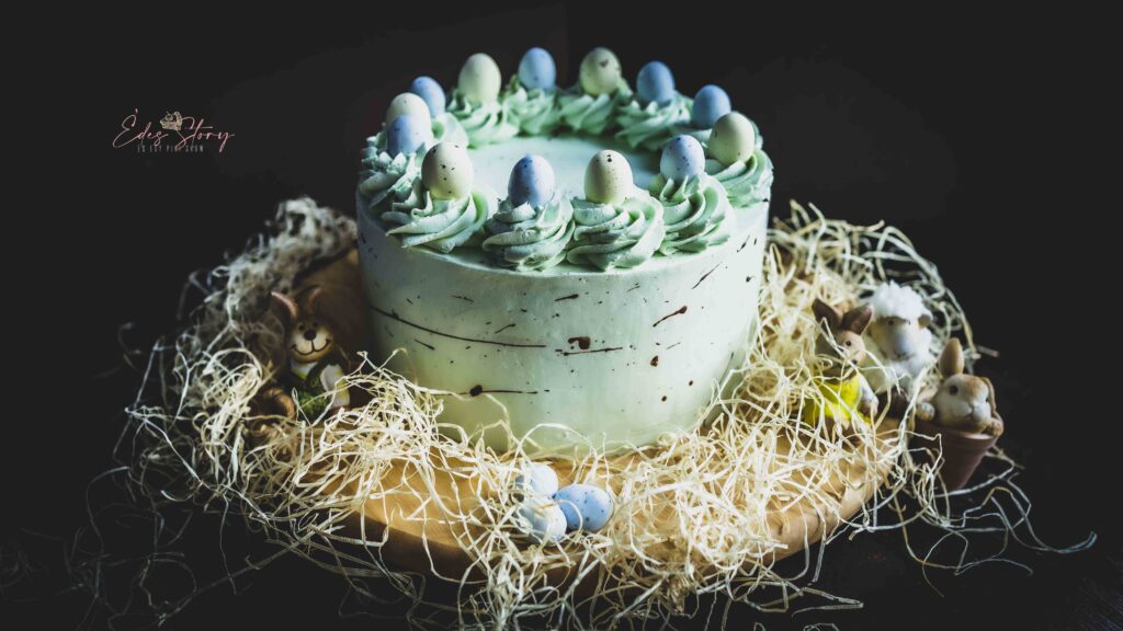 Répatorta Citromos Mascarpone Krémmel Húsvéti Köntösben