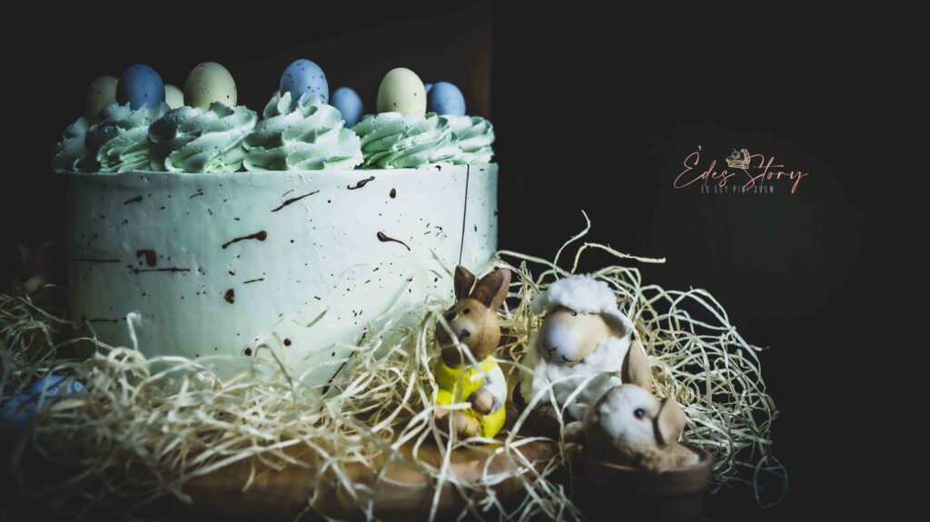 Répatorta Citromos Mascarpone Krémmel Húsvéti Köntösben