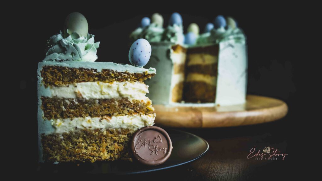 Répatorta Citromos Mascarpone Krémmel Húsvéti Köntösben