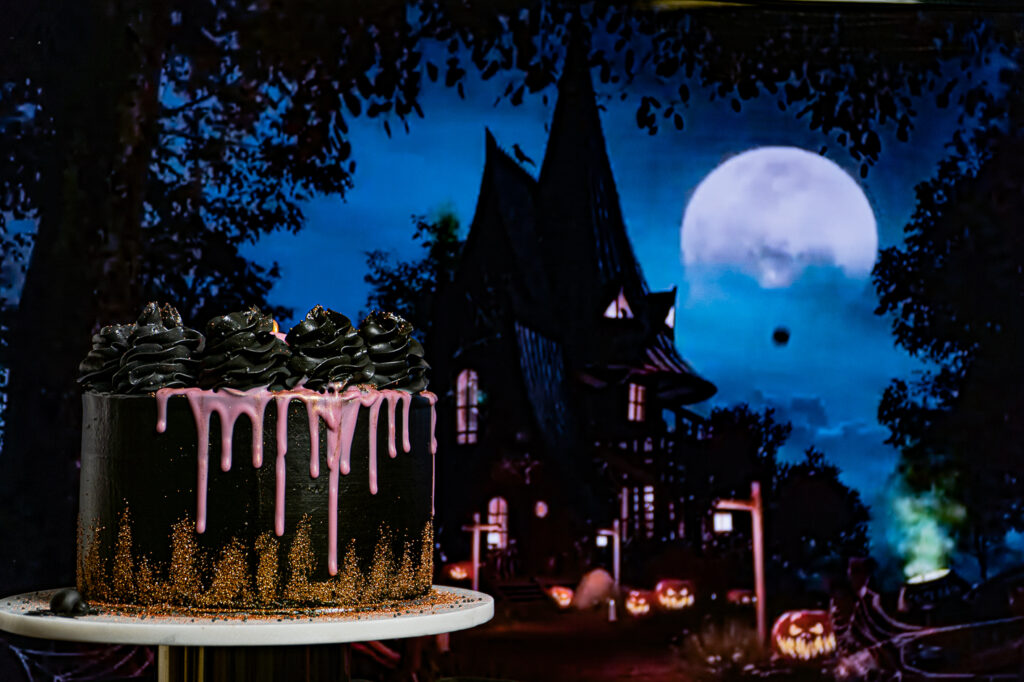 Extra Fekete Torta Halloweenra