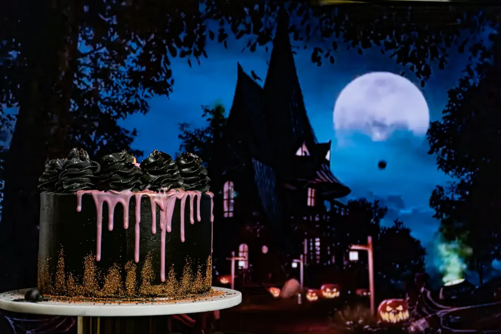 Extra Fekete Torta Halloweenra