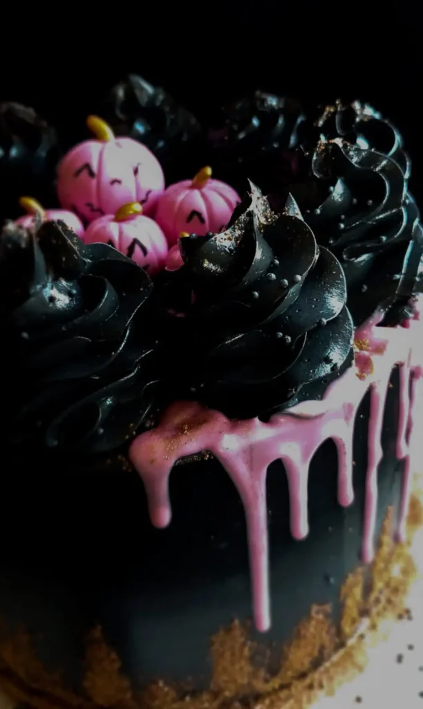 Extra Fekete Torta Halloweenra