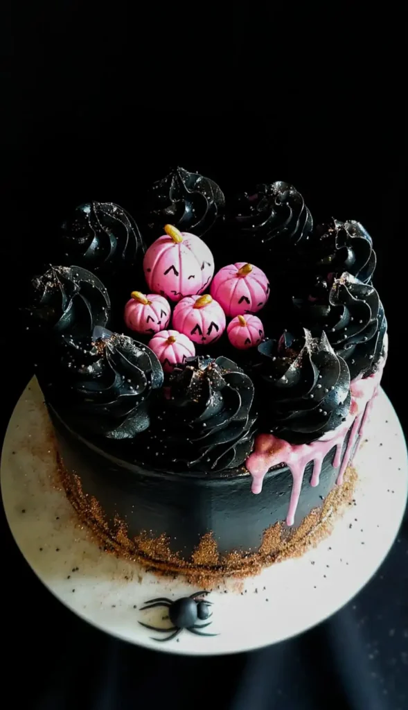 Extra Fekete Torta Halloweenra