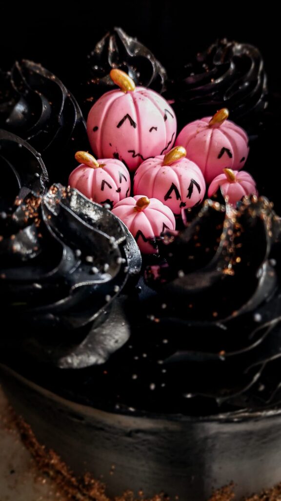 Extra Fekete Torta Halloweenra