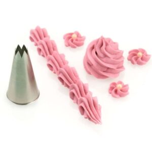 Díszítőcső - Csillag cső 8mm