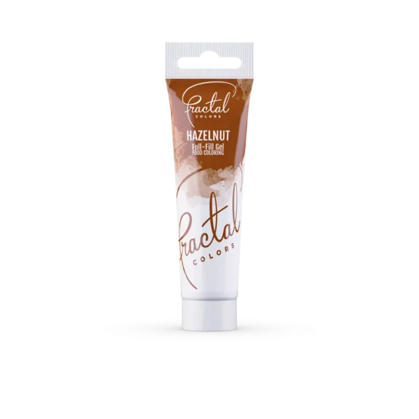 Fractal - Full-Fill Gél Állagú Ételszínezék - Hazelnut ( Mogyoró ) - 30g
