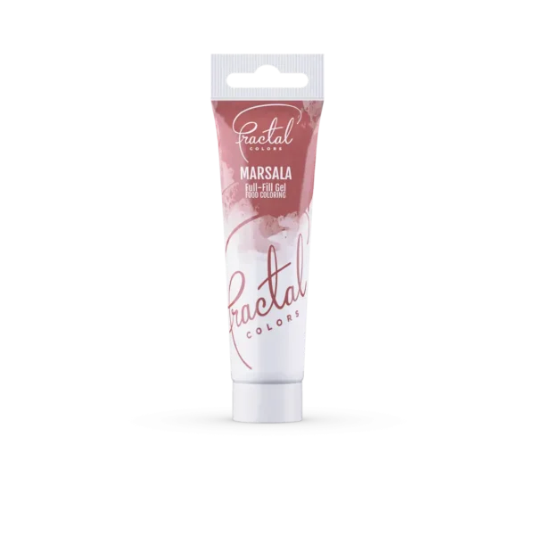 Fractal - Full-Fill Gél Állagú Ételszínezék - Marsala - 30g