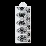 Torta sablon, stencil – Modern – Függöny, Pávatoll
