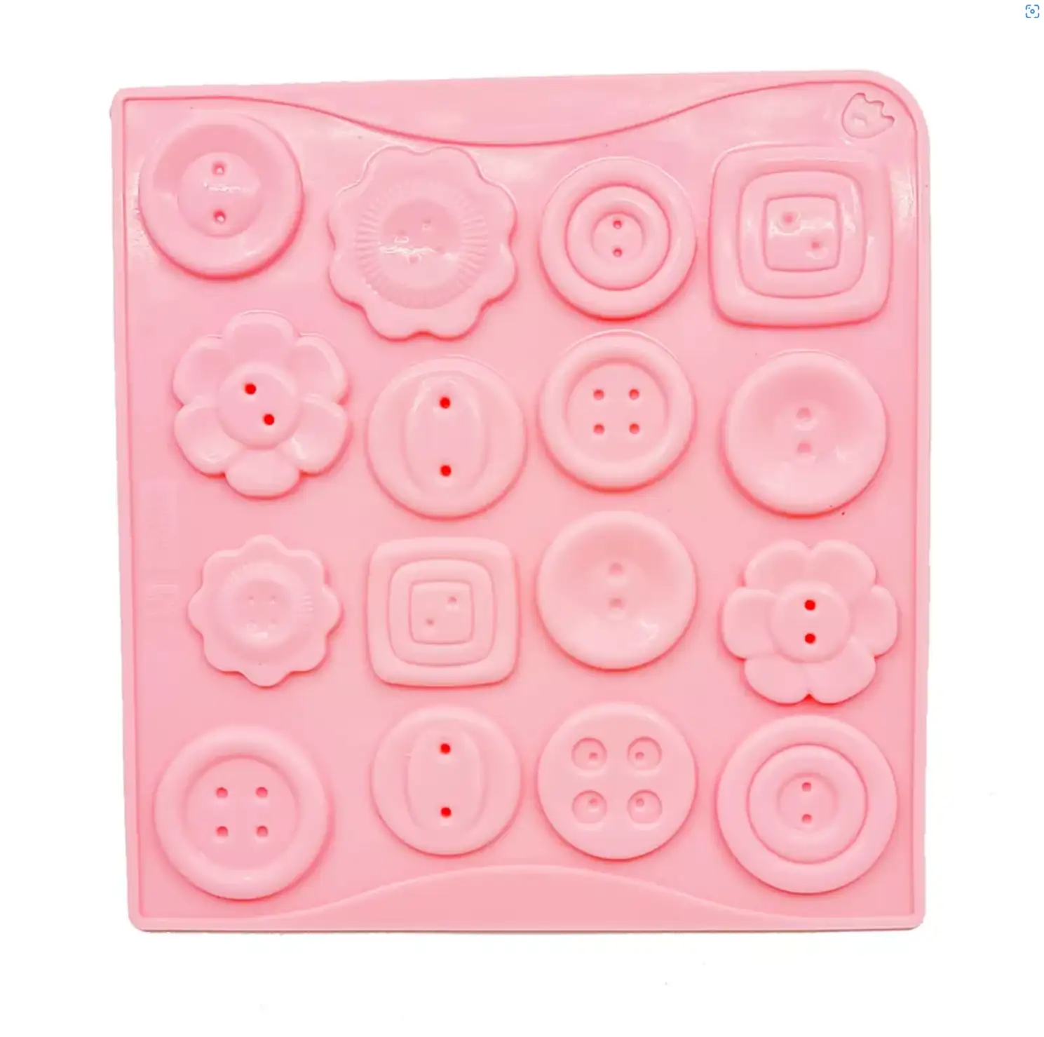 Szilikon csokoládé forma  – Gombok