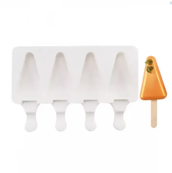 Szilikon jégkrém és sütinyalóka készítő forma – Fenyő, háromszög