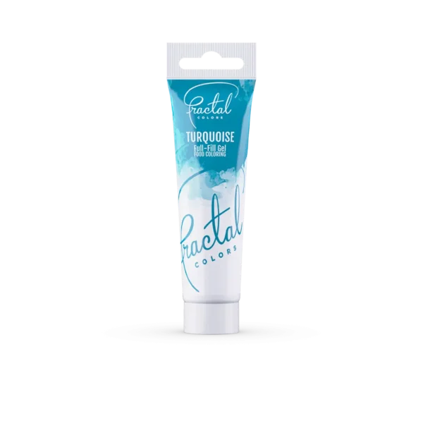 Fractal - Full - Fill Gél Állagú Ételszínezék - Türkiz - 30g