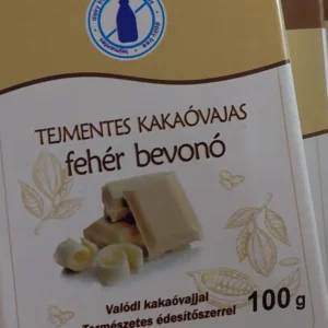 MG Tejmentes  fehér bevonó édesítőszerrel táblás 100g